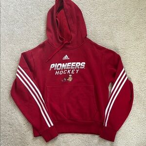 Adidas Red Pioneers Hockey Hoodie